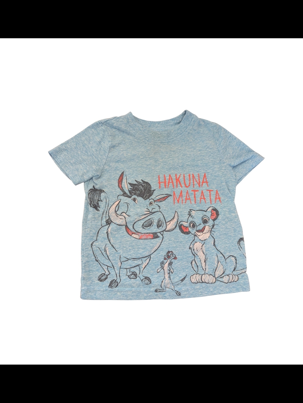 GUC Disney Jumping Bean Baby Boy 18 Month Hakuna matata lion king s/s Shirt Blue